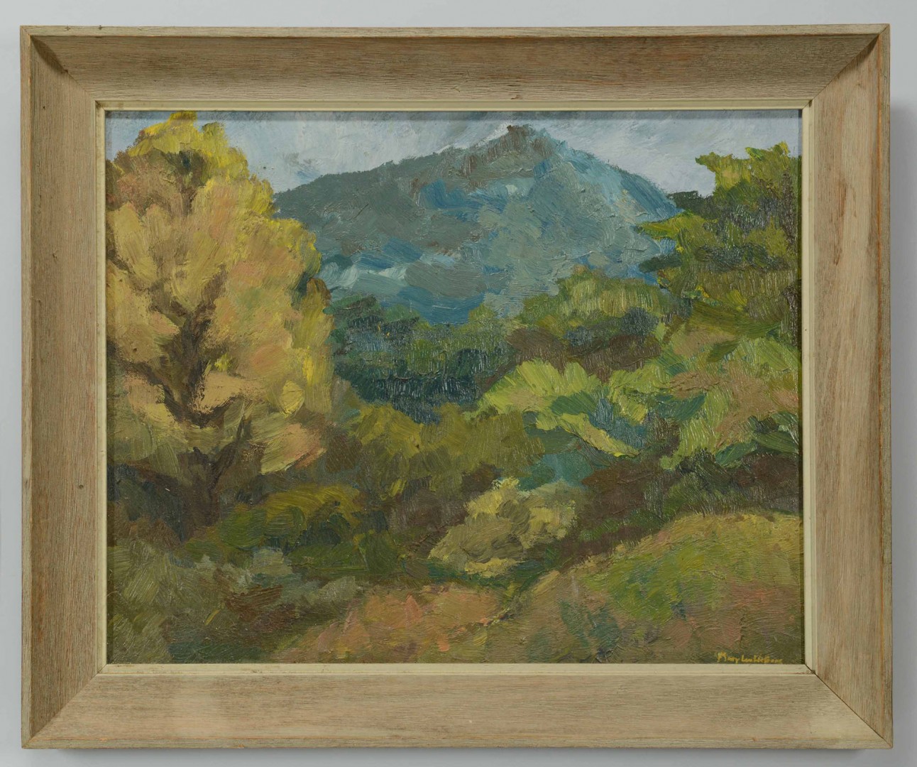 Lot 602: 3 Impressionist Painted Landscapes