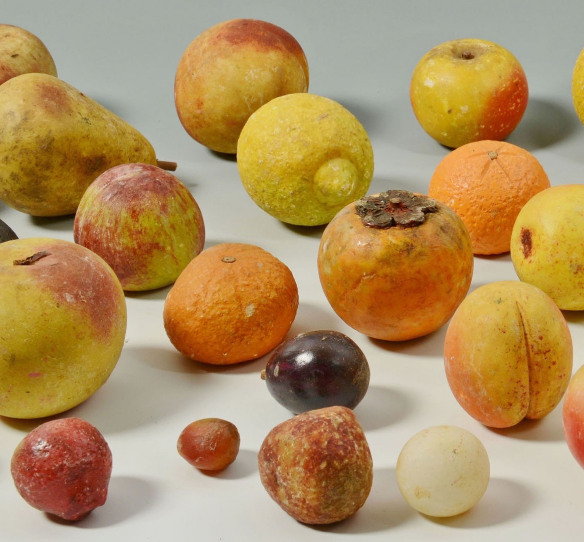 Lot 60: Large Selection of Stone Fruit, late 19th c.