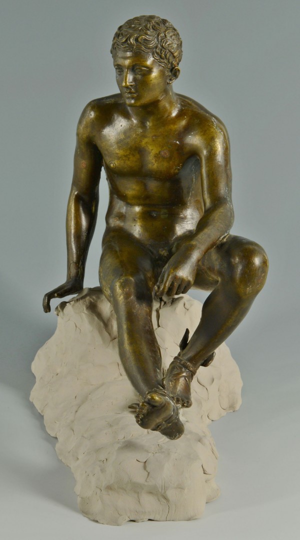 Lot 623: Bronze Sculpture of Hermes, Sommer Artistic Foundr