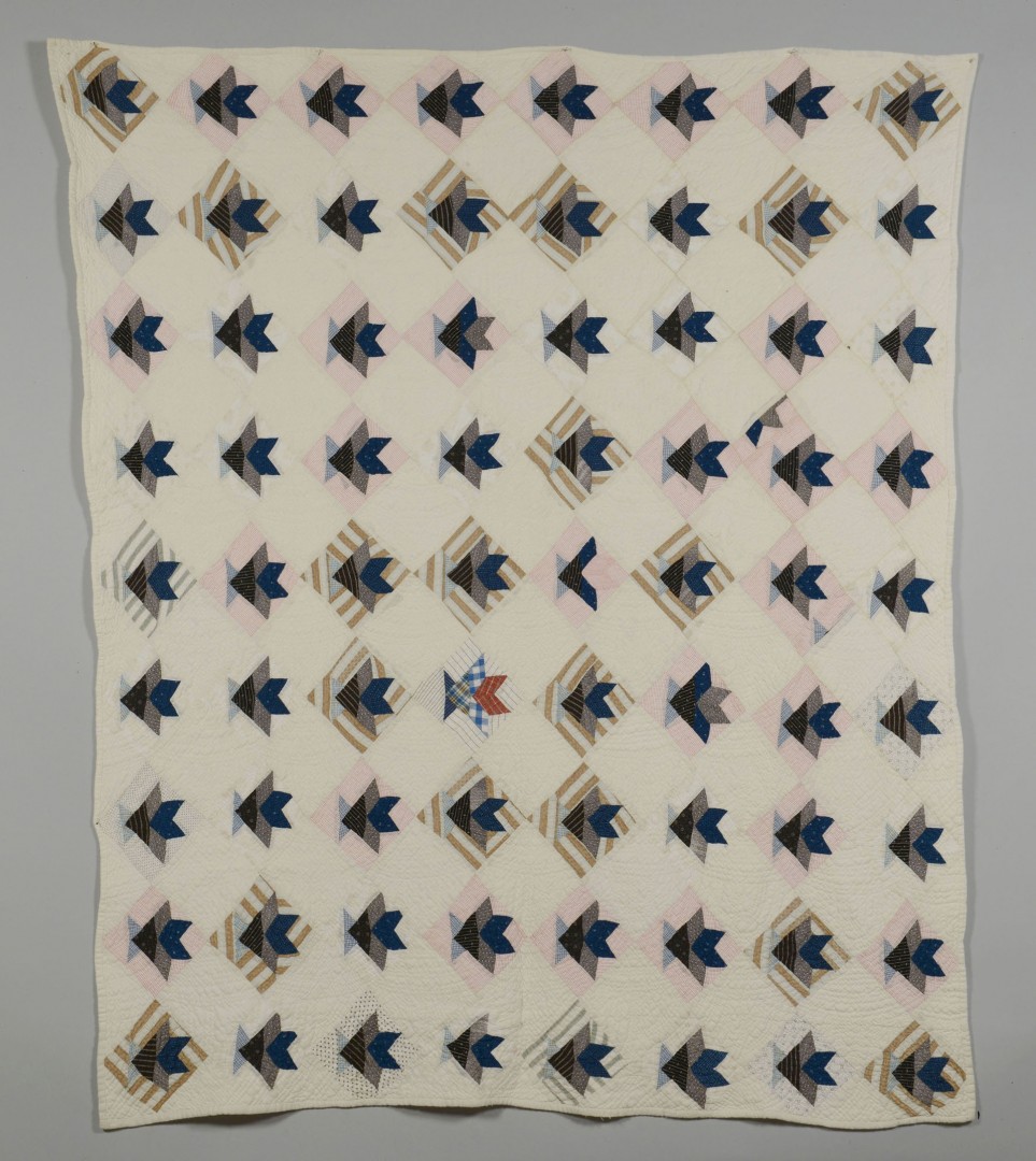 Lot 648: 2 Southern Quilts, Tulip and Dutch Girl patterns