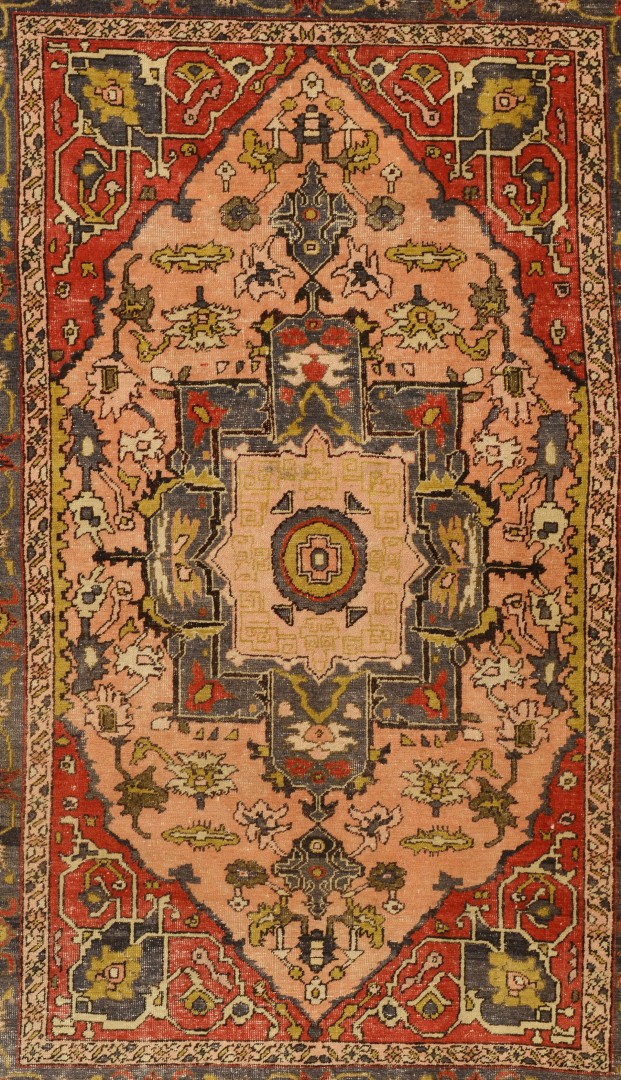 Lot 660: Semi-antique Turkish Konya Rug, 6.5 x 4.2