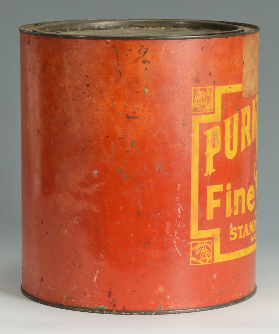 Lot 663: A Nashville, TN Purity Brand Advertising Candy Tin