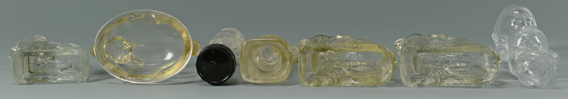 Lot 664: 29 American Glass Candy Containers