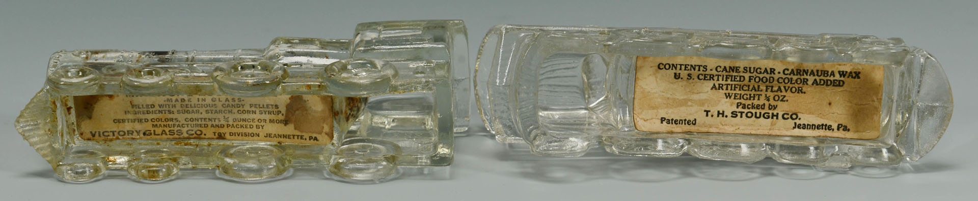 Lot 666: 32 American Glass Candy Containers