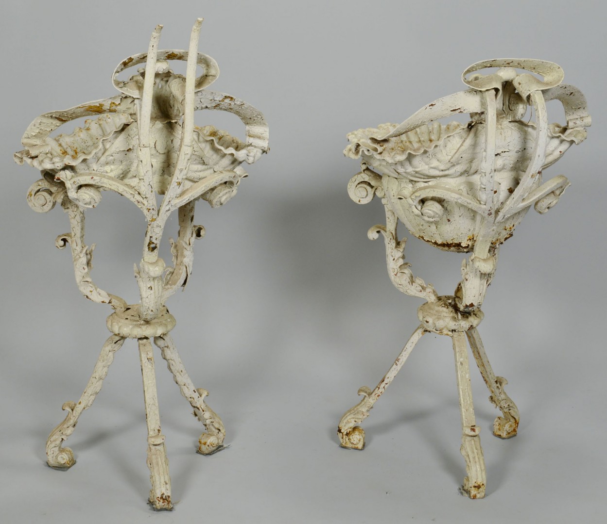 Lot 684: Pair Victorian Plant Stands