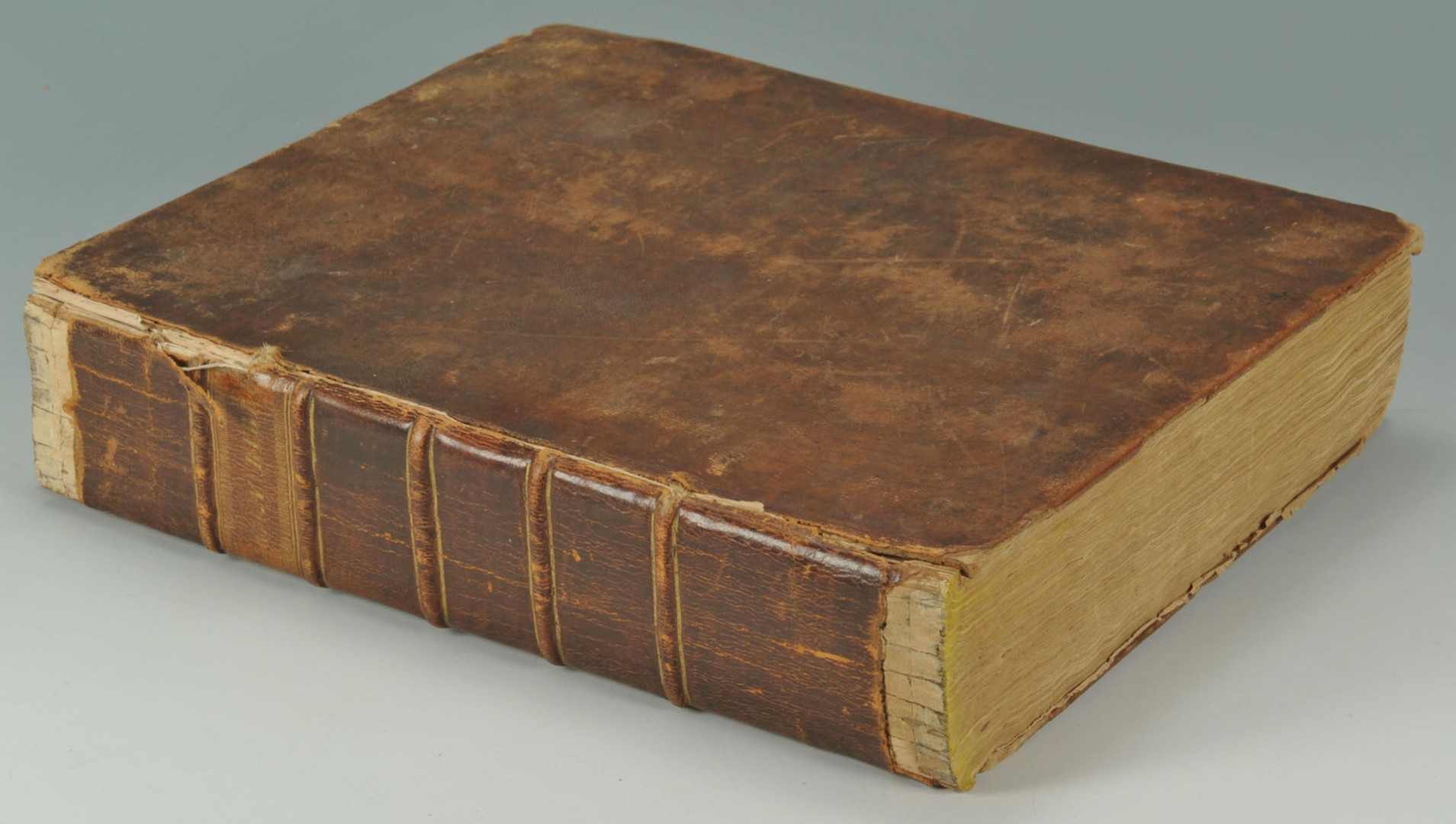 Lot 693: 1827 Phinney's Stereotype Bible & Merit Cert