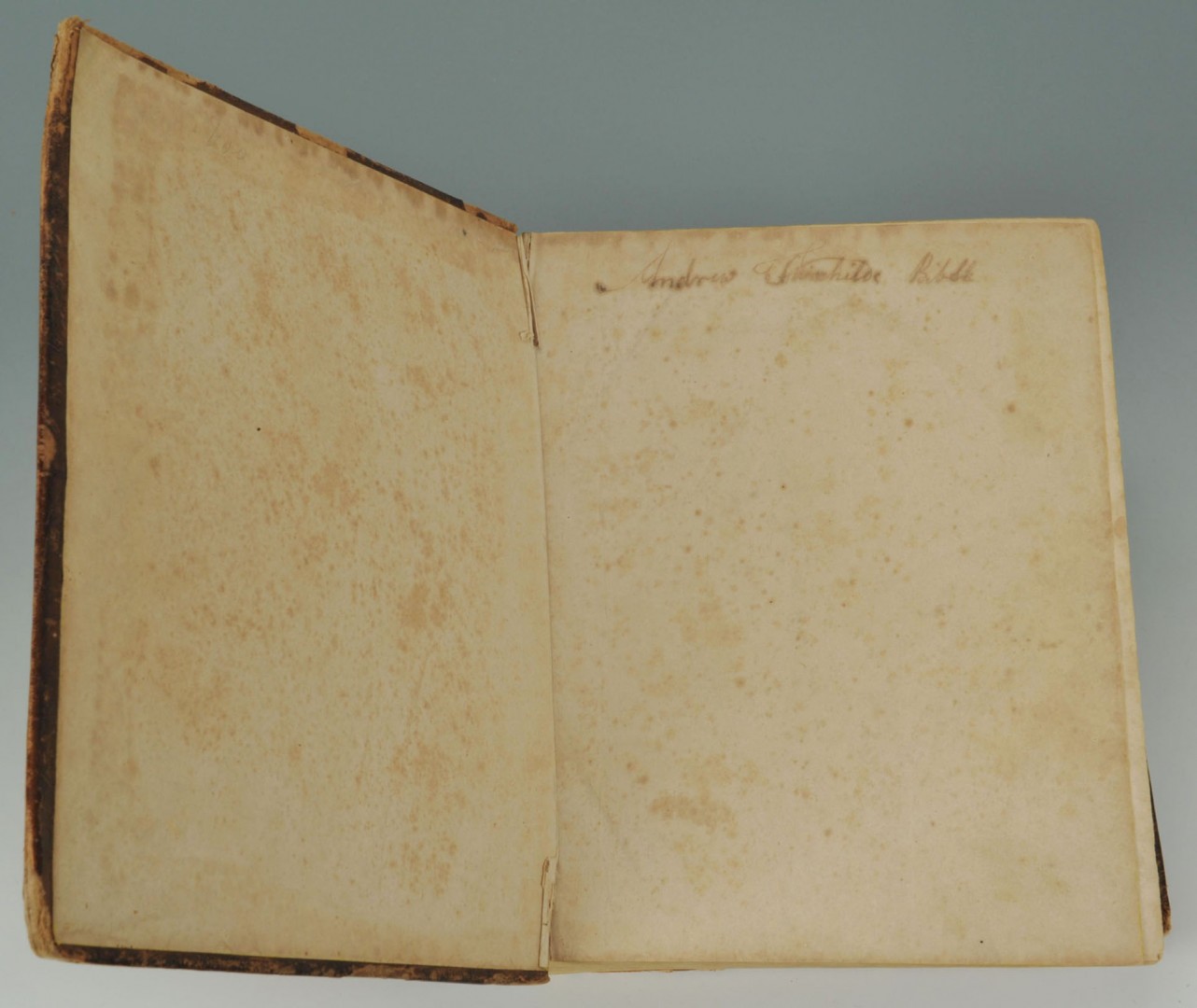 Lot 693: 1827 Phinney's Stereotype Bible & Merit Cert