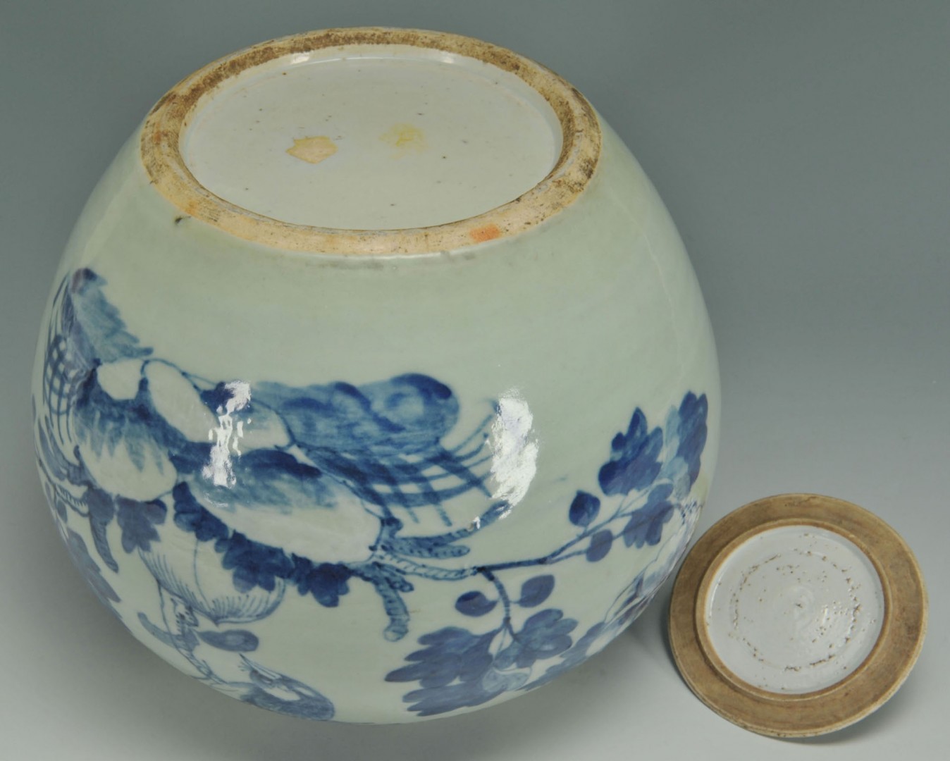 Lot 714: Chinese Blue And White Ginger Jar