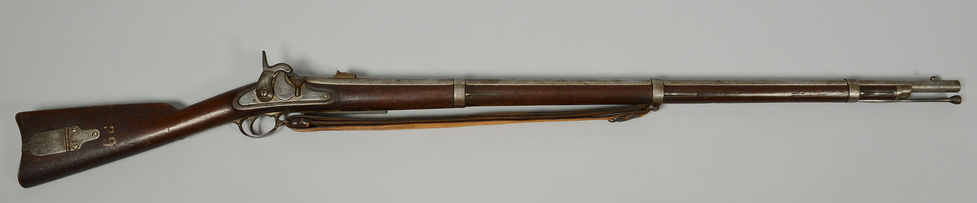 Lot 82: Harpers Ferry Model 1855 w/ Maynard primer