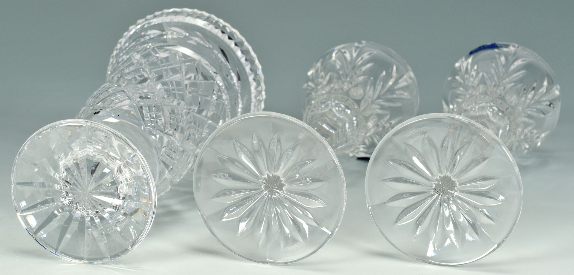 Lot 3088190: Grouping of Waterford Cut Crystal Items