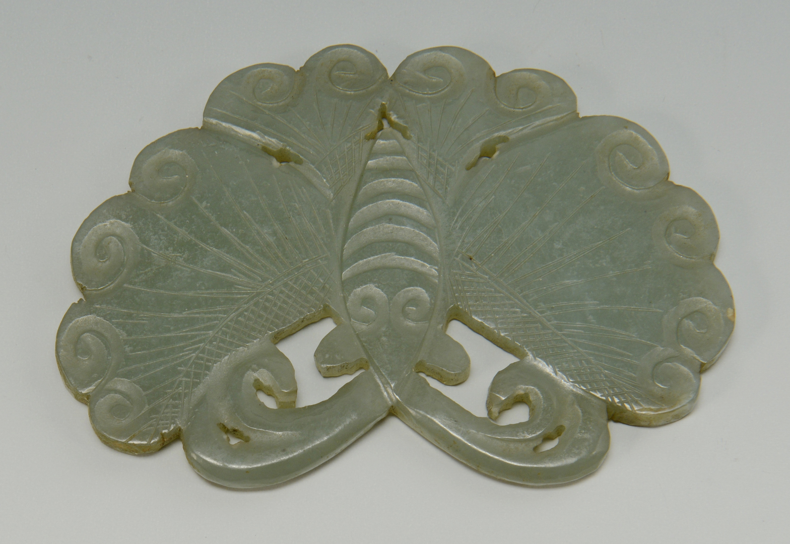 Lot 3088269: 3 Carved Chinese Jade Plaques