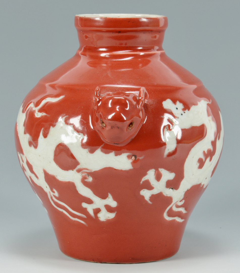 Lot 3088277: Chinese Dragon Vase
