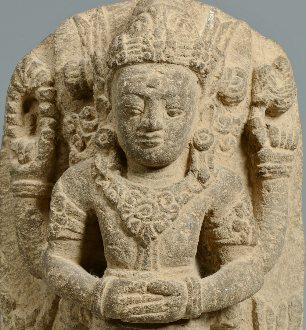Lot 3088301: Carved Hindu or Balinese Buddha