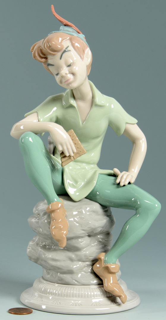 Lot 3088307: Lladro Peter Pan Figure