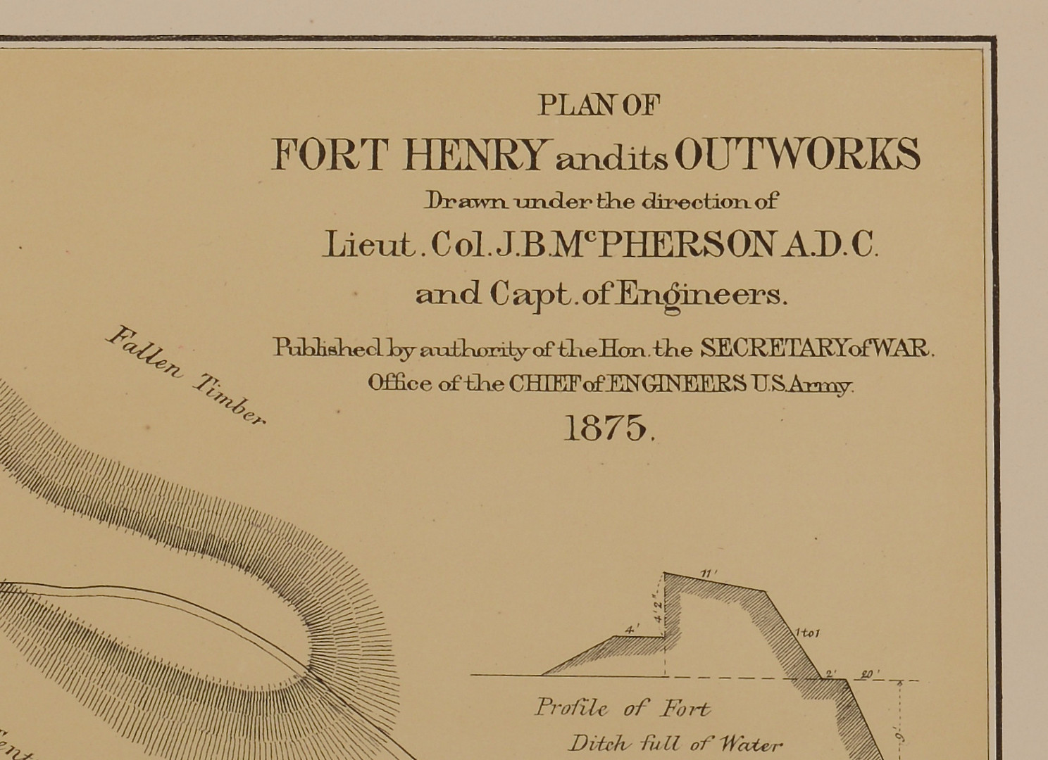 Lot 106: 2 Maps: Ft. Henry & Ft. Donelson