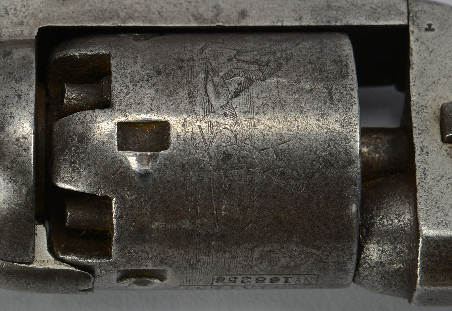 Lot 116: Colt Model 1849 Pocket Revolver, 1860