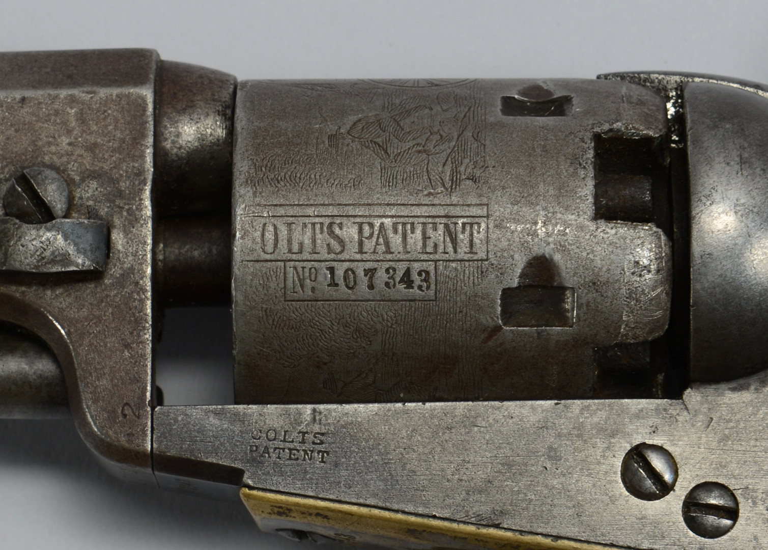 Lot 117: Colt Model 1849 Pocket Revolver, 1855