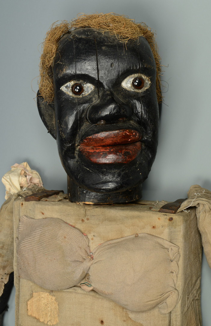 Lot 122: Black Americana Female Ventriloquist Doll