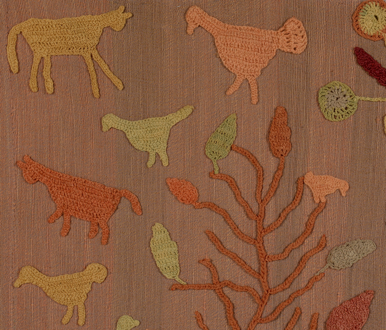 Lot 137: Granny Donaldson Folk Art Textile