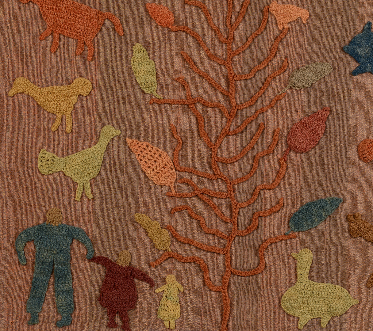 Lot 137: Granny Donaldson Folk Art Textile