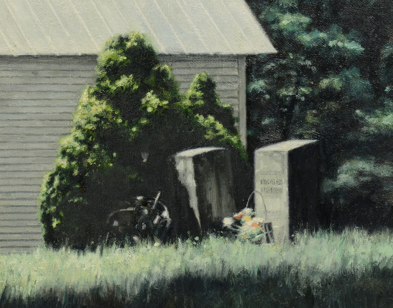 Lot 199: Carroll Shope East TN Oil on Canvas