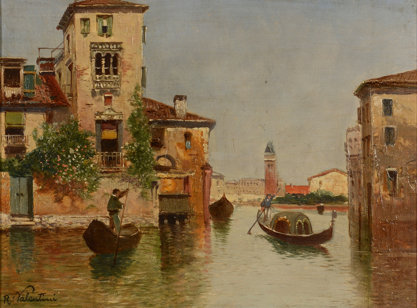 Lot 208: R. Valentini o/b, Venetian Canal