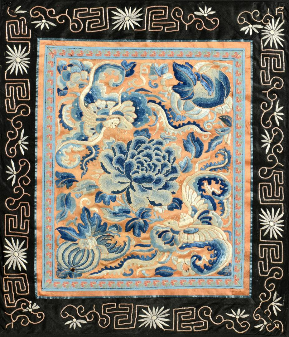 Lot 235: 3 Chinese Forbidden Stitch Embroideries
