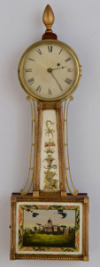 Lot 283: Federal Banjo Clock