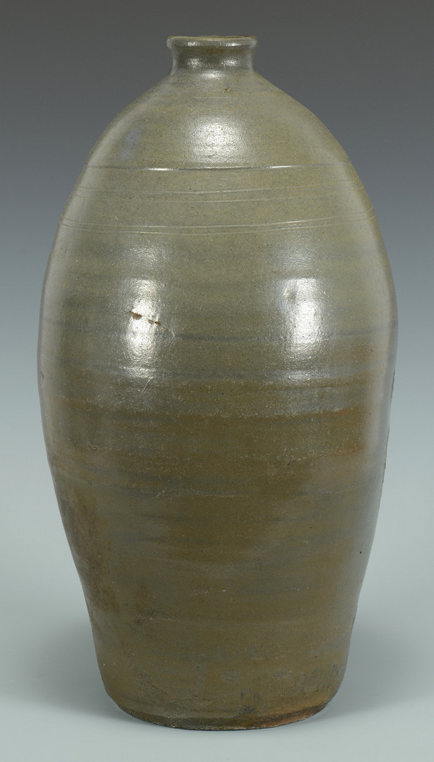 Lot 360: Large Middle TN Stoneware Pottery Jug