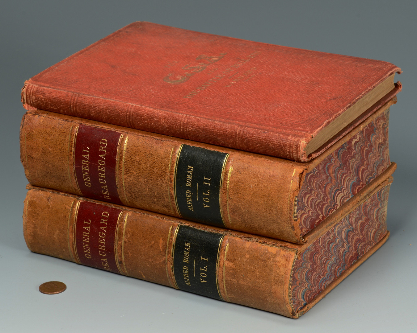 Lot 378: 3 Civil War Books: Bull Run & Beauregard