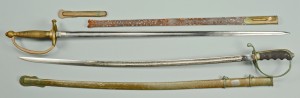 Lot 401: US M1840 and US M1902 Swords