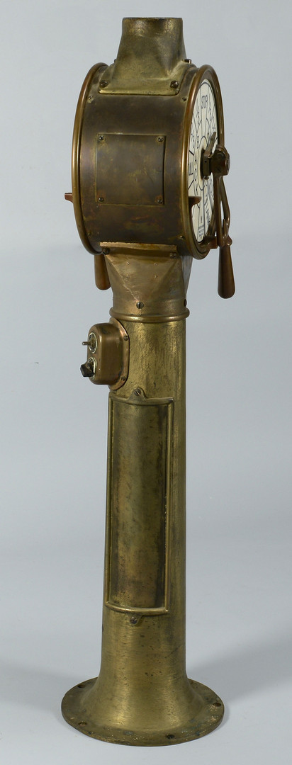 Lot 423: Durkee Marine Brass Telegraph Regulator