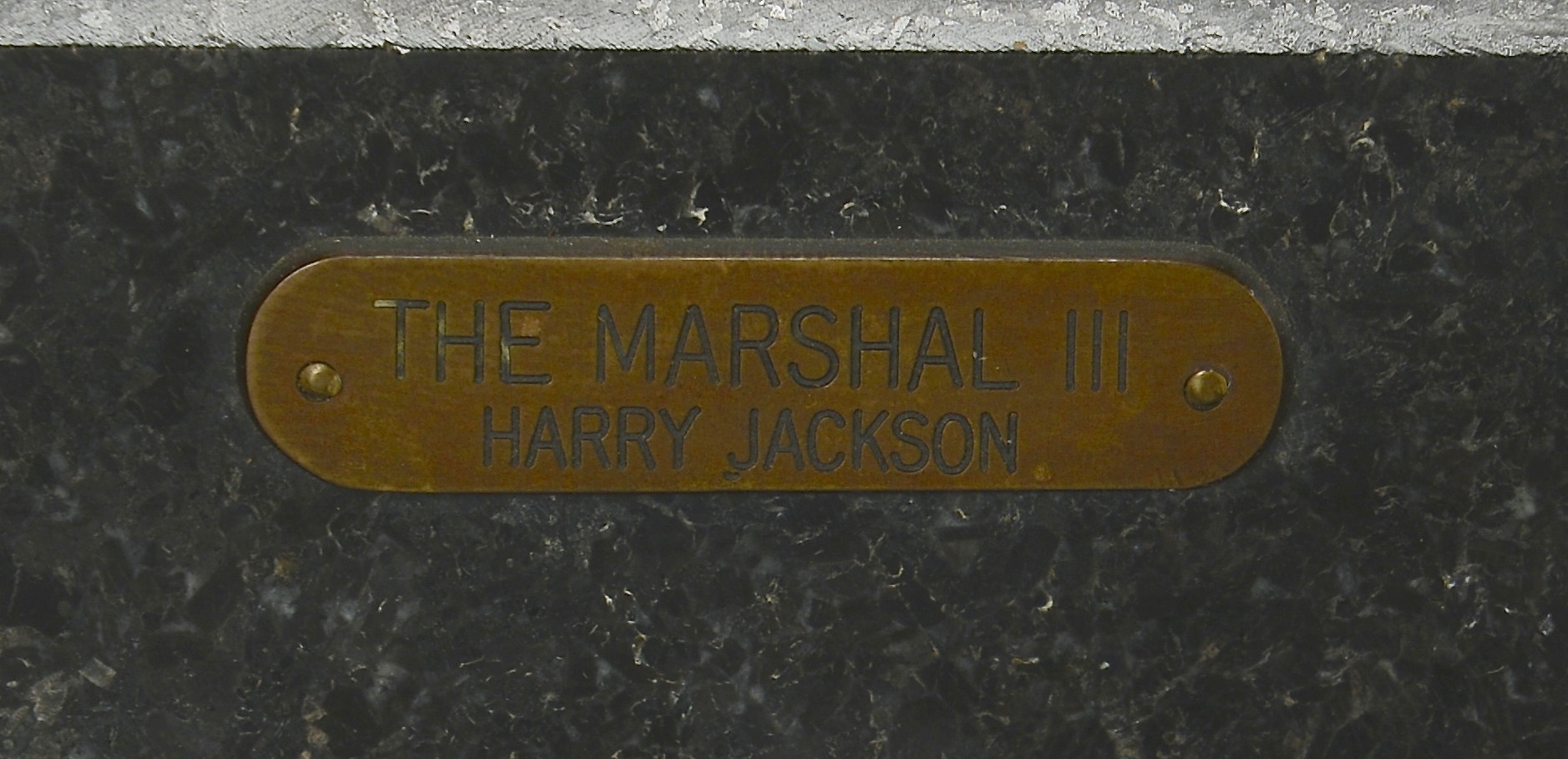 Lot 427: Harry Jackson Bronze, The Marshall III