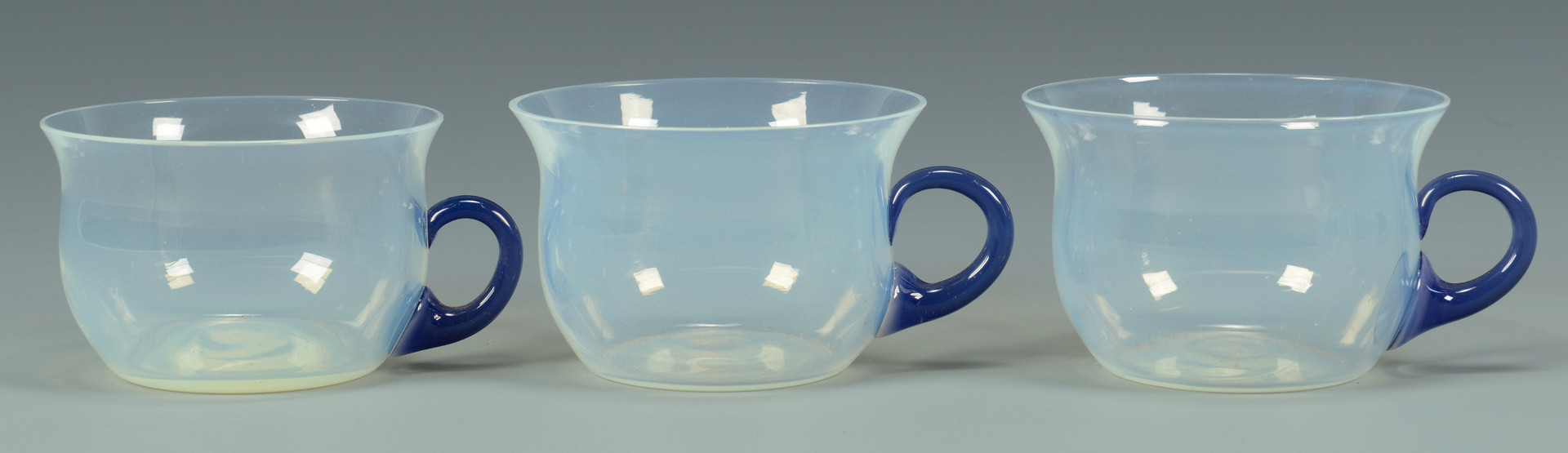 Lot 479: Fry Foval Opaline Glass Tea Set