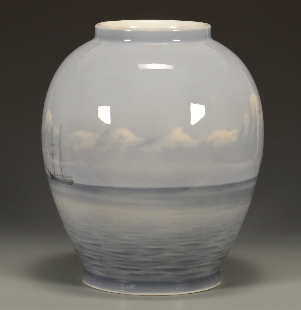 Lot 489: Royal Copenhagen Porcelain Vase