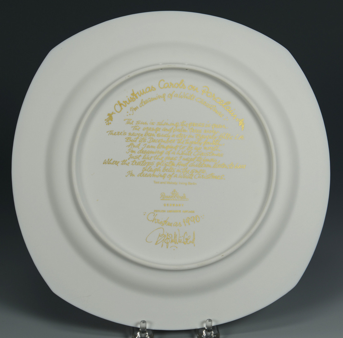 Lot 493: 9 Bjorn Wiinblad Christmas Plates