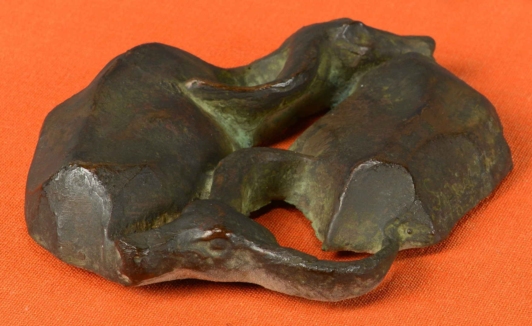 Lot 498: Solomon Saprid, Bronze Ox