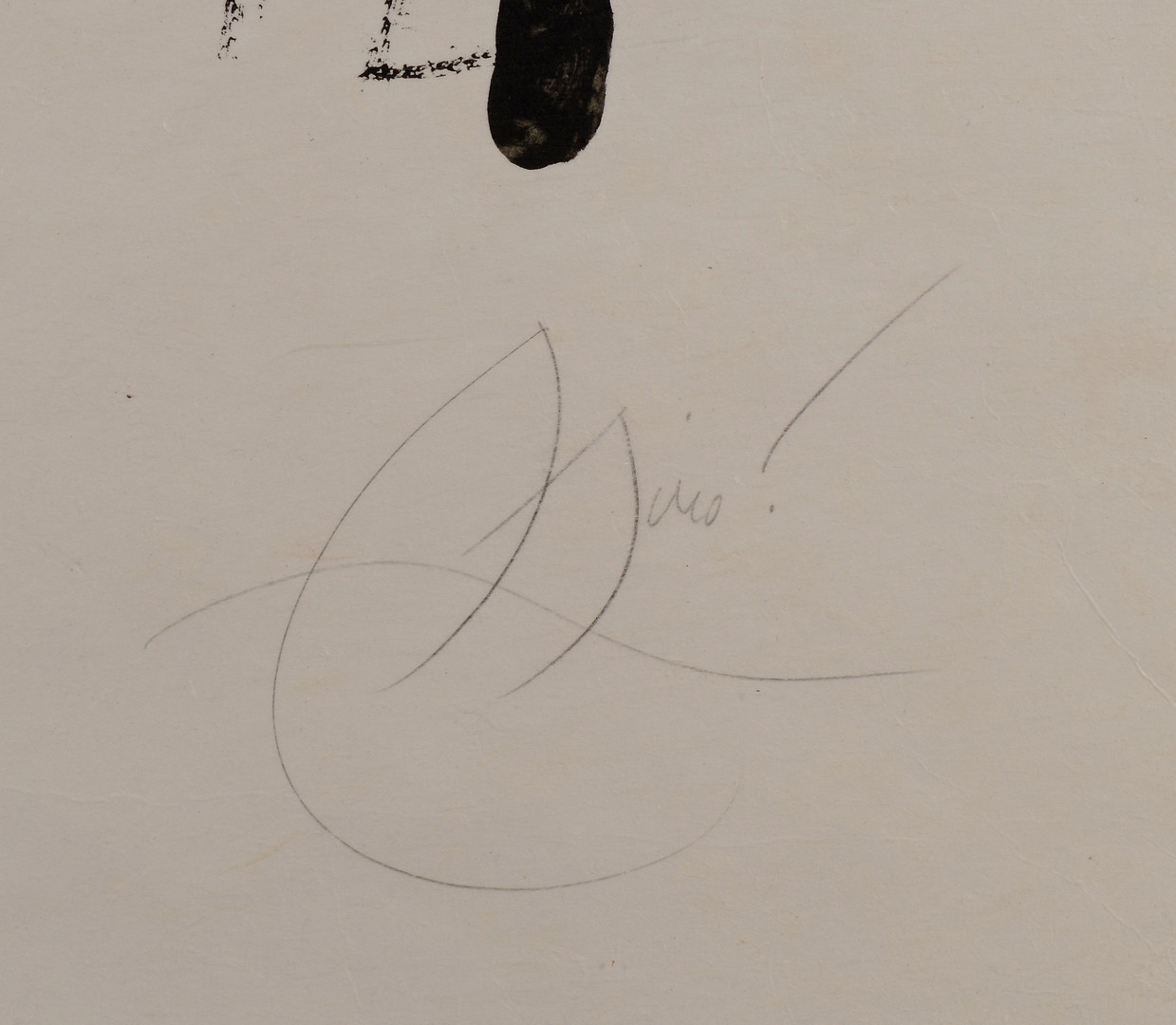 Lot 504: Joan Miro lithograph, Maravillas con Variaciones