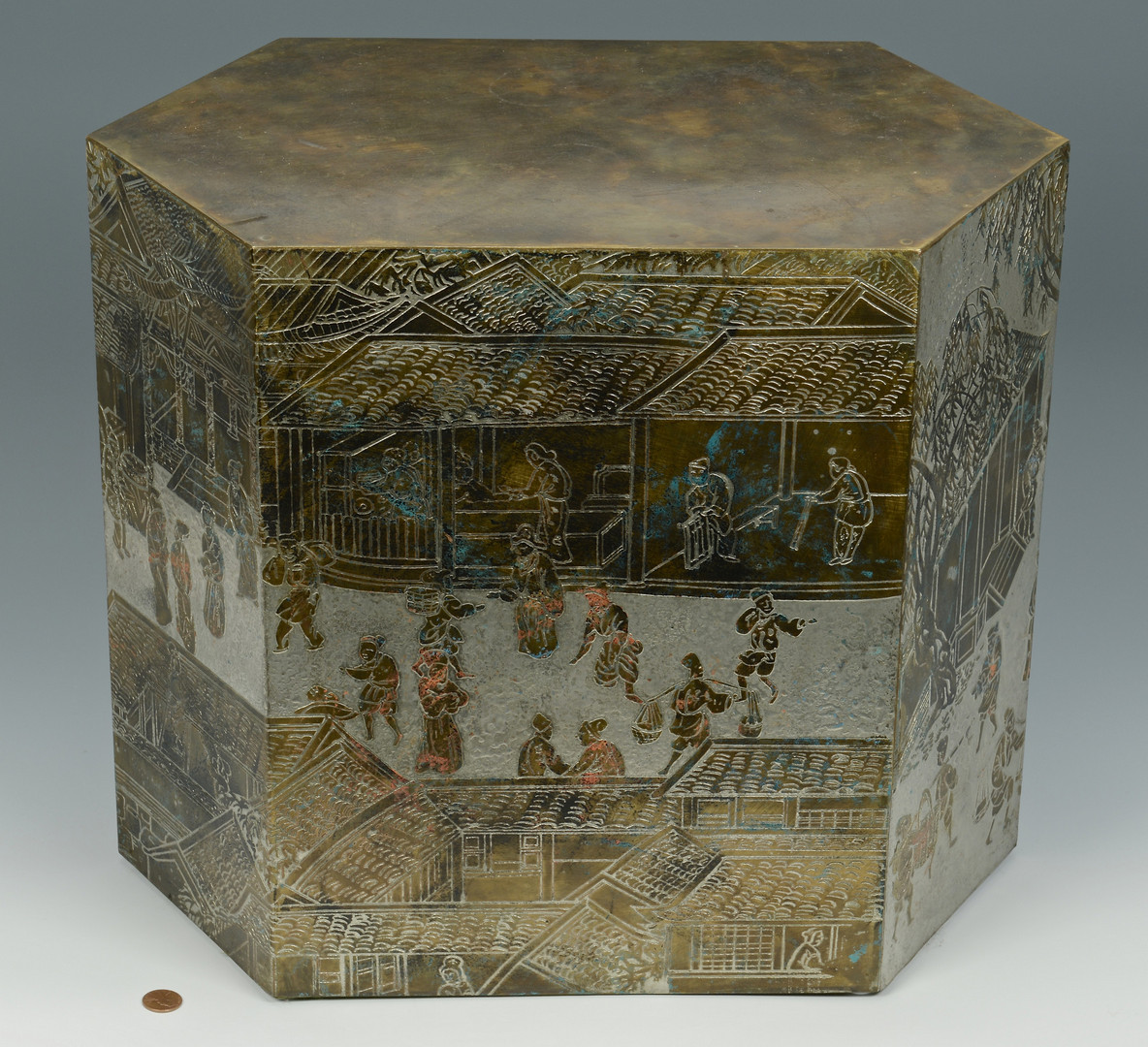 Lot 519: LaVerne Lo-Ta Cube Table