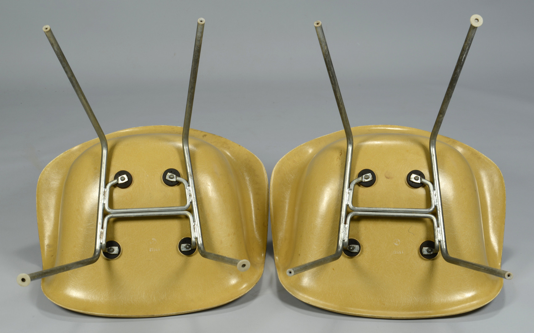 Lot 525: Pr. Mid-Century Modern Eames Chairs