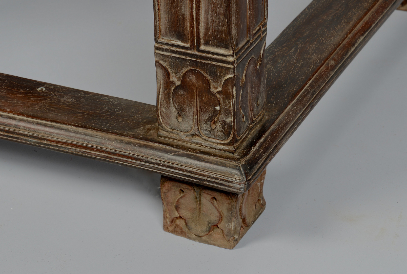 Lot 560: Chinese Carved Hardwood Side Table