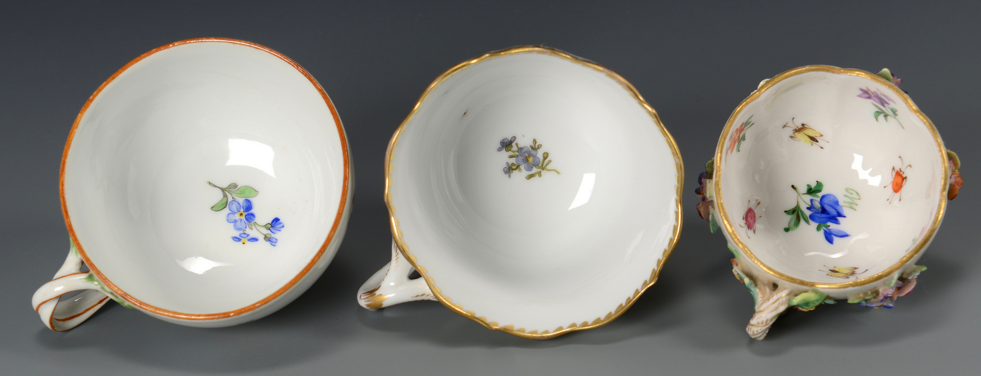Lot 619: Group of German Porcelain, 9 pcs.