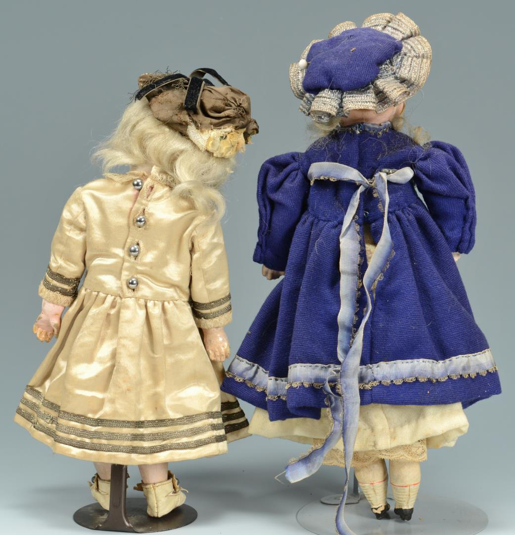 Lot 632: 5 Bisque Dolls, one French
