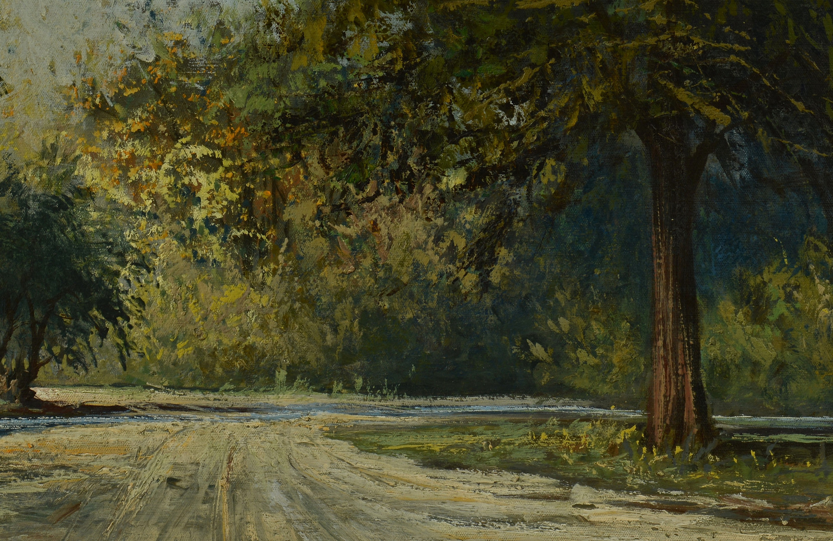 Lot 655: William R. Thrasher Landscape Painting