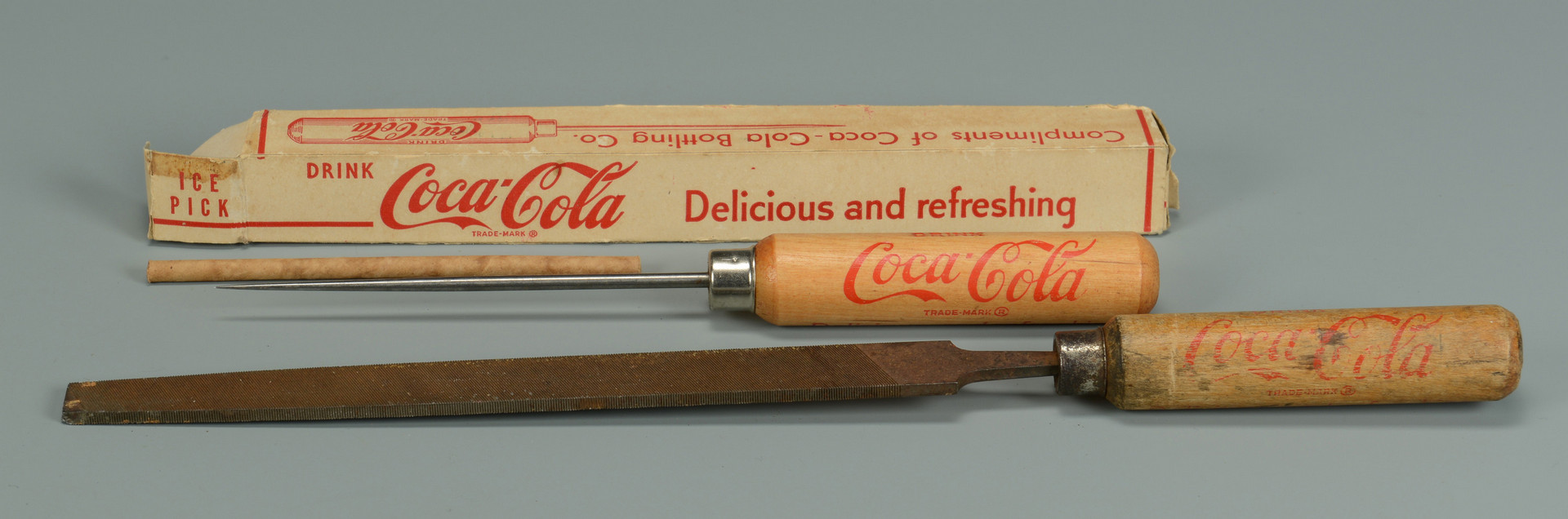 Lot 684: Grouping Coca-Cola Advertising Items, 9 pcs.
