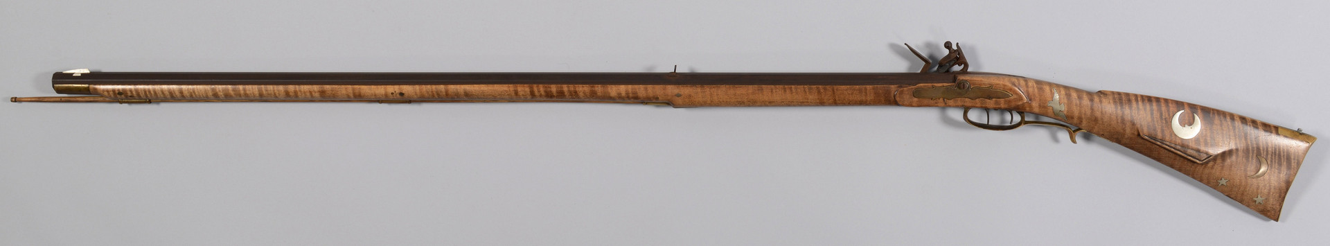 Lot 717: Two (2) Flintlock Long Rifles, Contemporary