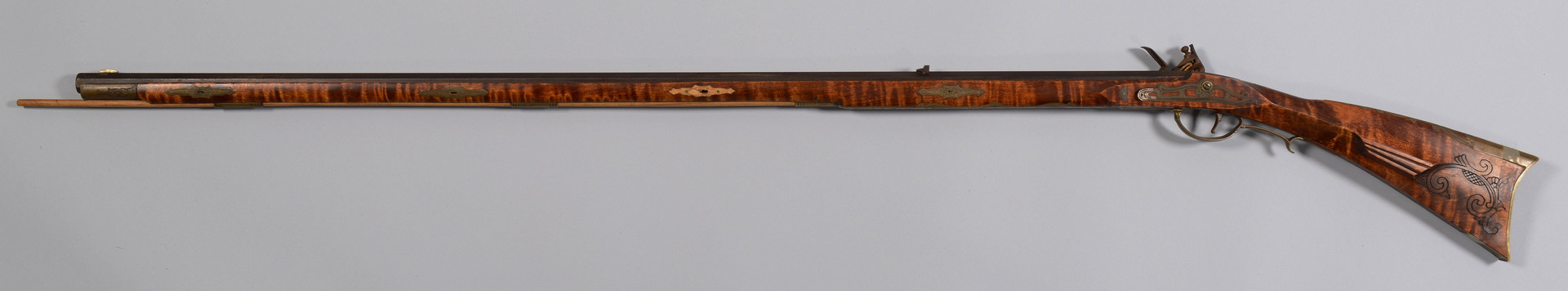 Lot 717: Two (2) Flintlock Long Rifles, Contemporary