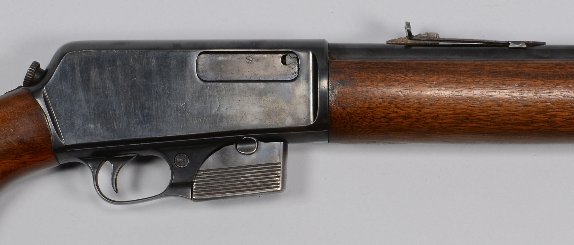 Lot 719: Model 1907 Winchester 351 semi automatic Rifle