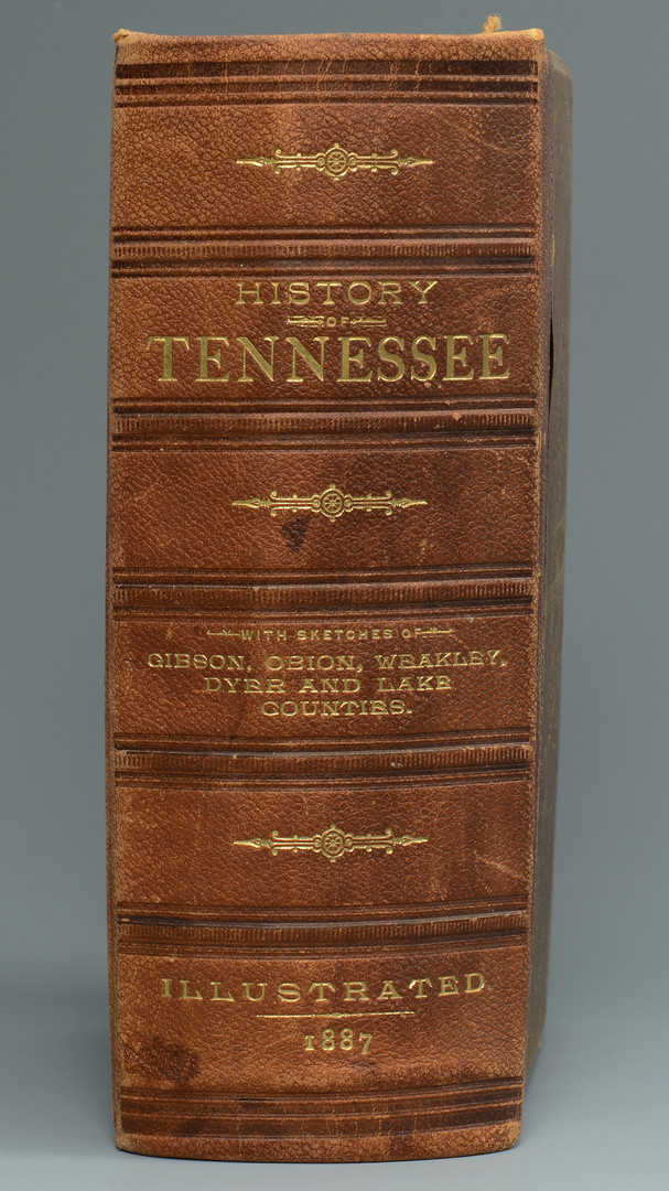 Lot 730: History of Tennessee Illustrated 1887