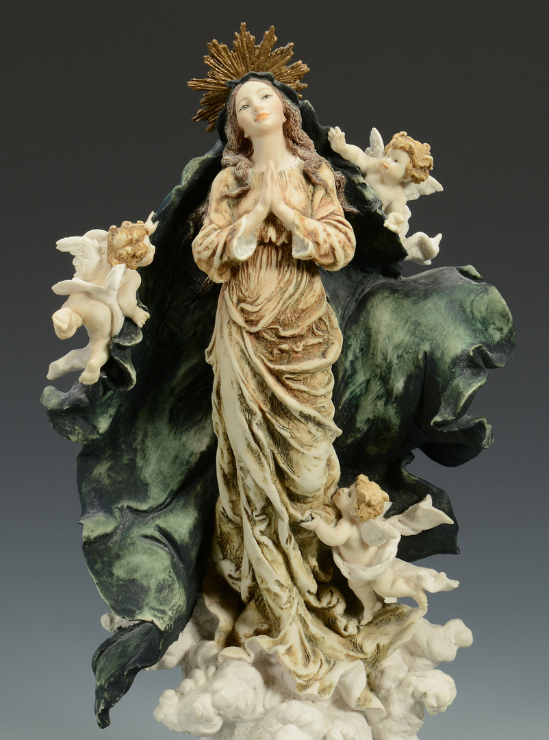 Lot 764: 2 Armani Limited Edition Religious Sculptures